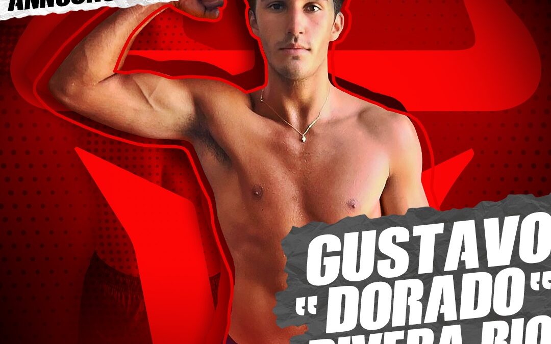GUSTAVO ‘EL DORADO’ RIVERA RÍO, LISTO PARA DESLUMBRAR