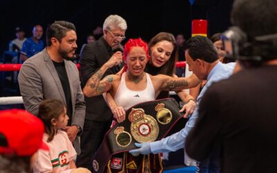 ALMA “LA LEONA” MERAZ, NUEVA CAMPEONA INTERINA MÍNIMOSCA WBA